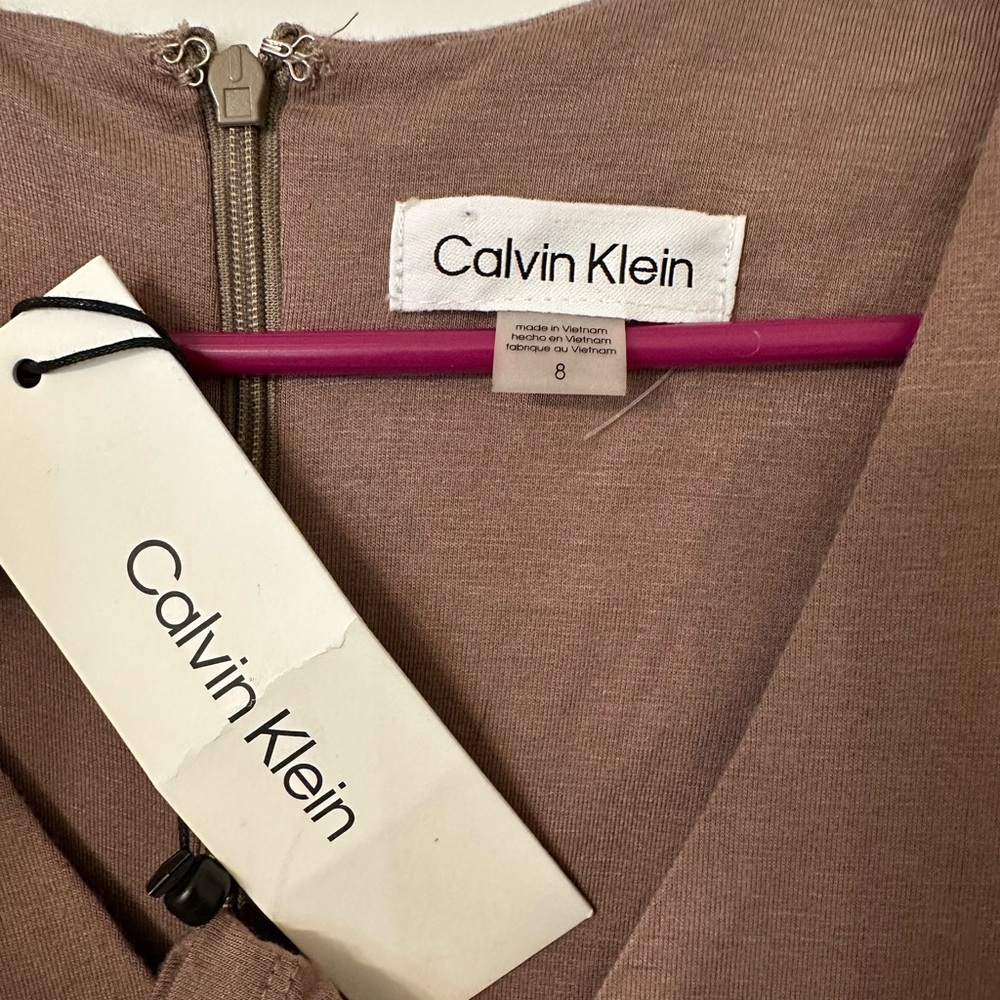 Modest and classy calvin klein dress